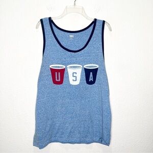 Old Navy Americana Cup USA Tank Top
